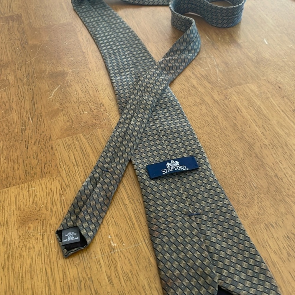 Stafford 100% Silk Neck Tie